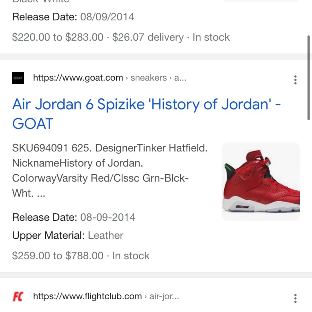 Jordan 6 - Picture 10 of 10